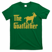 The Goatfather Funny Goat Father Goat Farmer Goat Lover T-Shirt