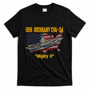 Aircraft Carrier Uss Oriskany Cva34 Veteran Day Father Day Gift T-Shirt