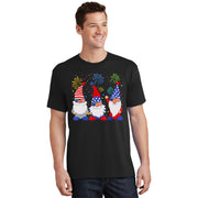 4th Of July Funny Patriotic Gnomes Sunglasses American USA T-Shirt
