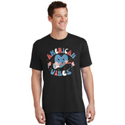 4th Of July Retro Funny Amerrican Vibes Music Gift T-Shirt