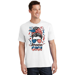 4th Of July Gigi Grandmother American Flag Gigi Grandma T-Shirt