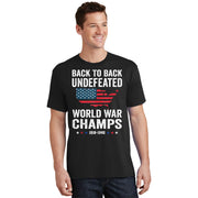 4th Of July Back To Back Undefeated World War Champs T-Shirt
