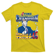 4 Time Indictment Champion Donald Trump 45 T-Shirt