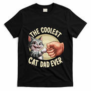 The Coolest Cat Dad Ever FatherS Day T-Shirt