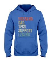 Funny Tech Support T Shirt Christmas Gifts For Dad Husband T-Shirt