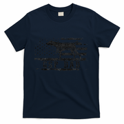 Gsp Dad Usa American Flag German Shorthaired Pointer Dog T-Shirt
