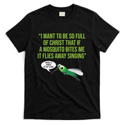 Christian Mosquito Funny Gag Jokes Religious Christian  T-Shirt