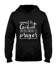 Connect To God Password Prayer Jesus Christian T-Shirt