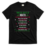 Christmas 12days of Math T-Shirt