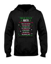 Christmas 12days of Math T-Shirt