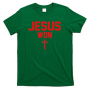 Jesus Won Ohio Pride Vintage Christian Jesus Won T-Shirt