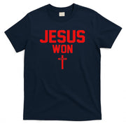Jesus Won Ohio Pride Vintage Christian Jesus Won T-Shirt