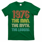 50th Birthday 1976 The Man Myth The Legend T-Shirt - Green