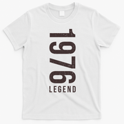 50th Birthday Vintage Legend 1976 T-Shirt - White