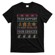 Funny Christmas Tech Support Shirt Computer Programmer Gift T-Shirt