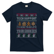 Funny Christmas Tech Support Shirt Computer Programmer Gift T-Shirt