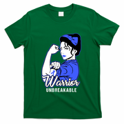 Colon Cancer Warrior Gift Colorectal Cancer Awareness Gift T-Shirt