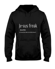 Jesus Freak Funny Christian Calligraphy Faith In God T-Shirt