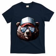 Papa Bear Face Fathers Day Daddy Bear T-Shirt