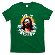He Is Rizzen Christian Jesus Is Rizzen Christian Religious T-Shirt
