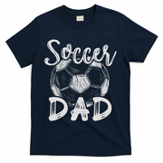 Soccer Dad For Family Matching Team Player Soccer Ball T-Shirt
