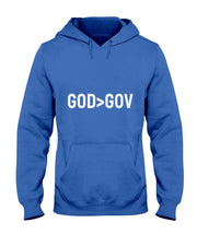 God Bigger Than Gov GOD Over GOV Christian T-Shirt
