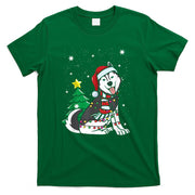 Funny Siberian Husky Christmas Dog Lover T-Shirt for Men Women