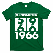 60th Birthday Oldometer 1966 T-Shirt - Irish Green