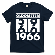 60th Birthday Oldometer 1966 T-Shirt - Navy Blue
