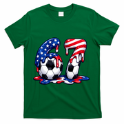 67th Birthday Soccer 6-7 Meme Six Seven T-Shirt - Green