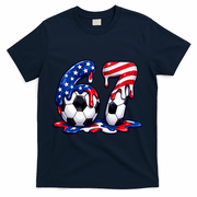 67th Birthday Soccer 6-7 Meme Six Seven T-Shirt - Navy