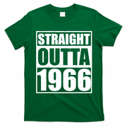 60th Birthday Straight Outta 1966 T-Shirt - Irish Green