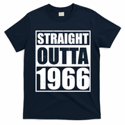 60th Birthday Straight Outta 1966 T-Shirt - Navy Blue