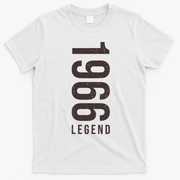 60th Birthday Vintage Legend 1966 T-Shirt - White