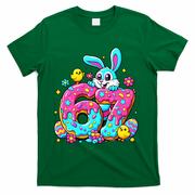 67 Funny Six Seven Gen Meme Cute Rabbit Easter Bunny T-Shirt - Green