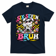 6-7 Meme Funny 67 Easter Bunny T-Shirt - Navy