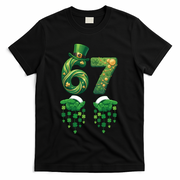 67 St Patricks Day Six Seven T-Shirt - Black