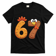 67 Thanksgiving Turkey T-Shirt - Black