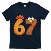 67 Thanksgiving Turkey T-Shirt - Navy