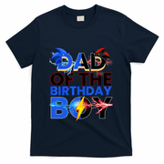 Dad Of The Birthday Boy Hedgehog Family Party Decorations T-Shirt