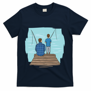Father And Son Fishing Partners For Life Gift T-Shirt