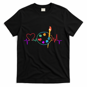 Funny Paint Palette Brush Artist Painter Gift Gift T-Shirt