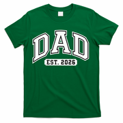Varsity Sporty Dad Est 2026  T-Shirt