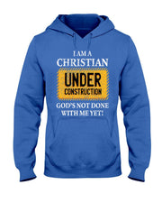 Christian Under Construction Funny Christian T-Shirt