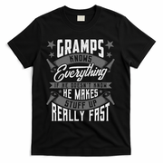 Gramps Knows Everything Funny Gramps Fathers Day Gifts T-Shirt