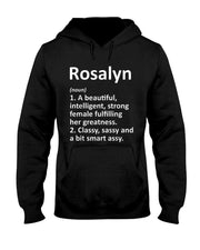 ROSALYN Definition Personalized Name Funny Christmas Gift T-Shirt