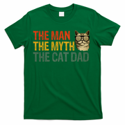 The Man The Myth The Cat Dad Cat Daddy Vintage T-Shirt