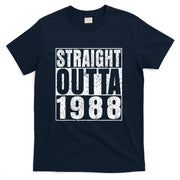 Straight Outta 1988 37 Years Old Gifts Vintage 37th Birthday T-Shirt
