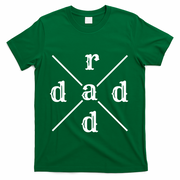 Funny Rad Dad Gift For Fathers Day Retro Style Art Cute Gift T-Shirt