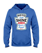 Mayo Light Shine Funny Christian T-Shirt